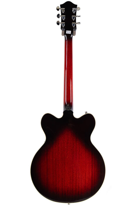 Gretsch G2622-P90 Streamliner Center Block Double-Cut P90 with V-Stoptail Claret Burst