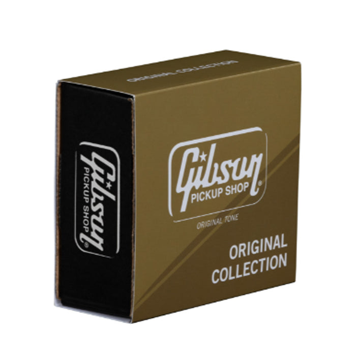 Gibson T-Type Treble, Double Black, Nickel cover, 2-conductor, Unpotted, Alnico V, 7.9k Ohms