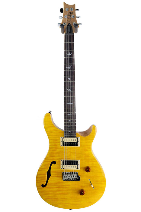2022 PRS SE Custom 22 Semi-Hollow Santana Yellow