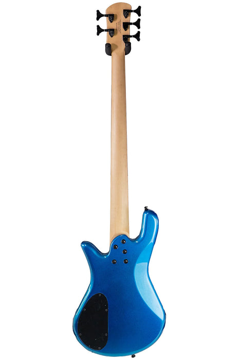 Brand New Spector Performer 5 Bass Guitar Metallic Blue Gloss