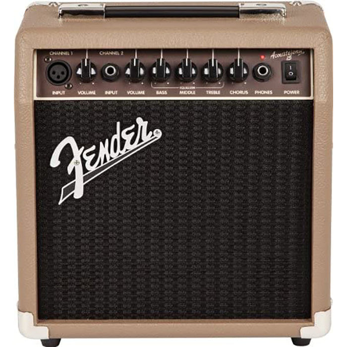 Brand New Fender Acoustasonic 15 Combo Amplifier