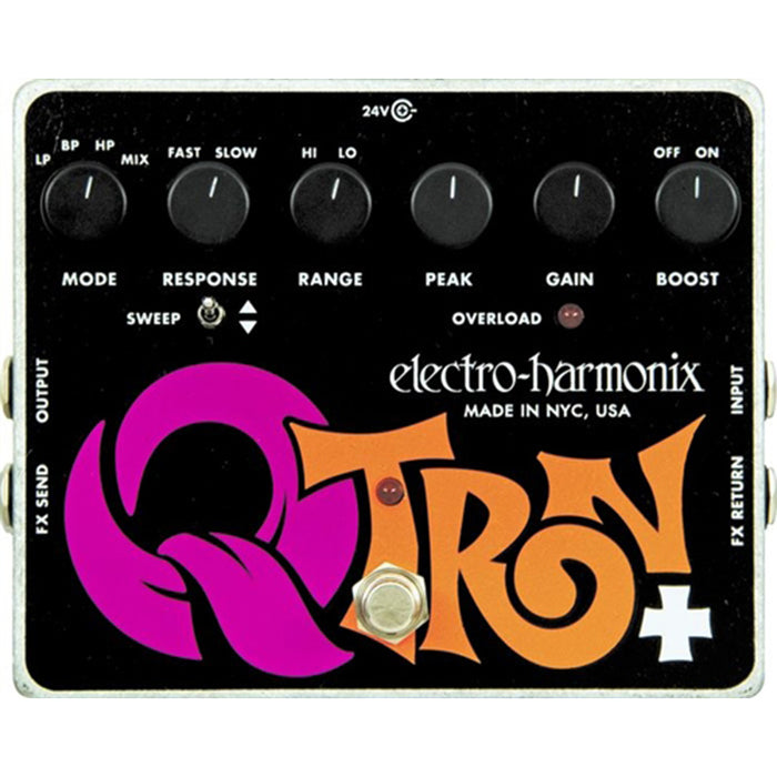 Brand New Electro-Harmonix Q-Tron Plus Envelope Filter with Effects Loop